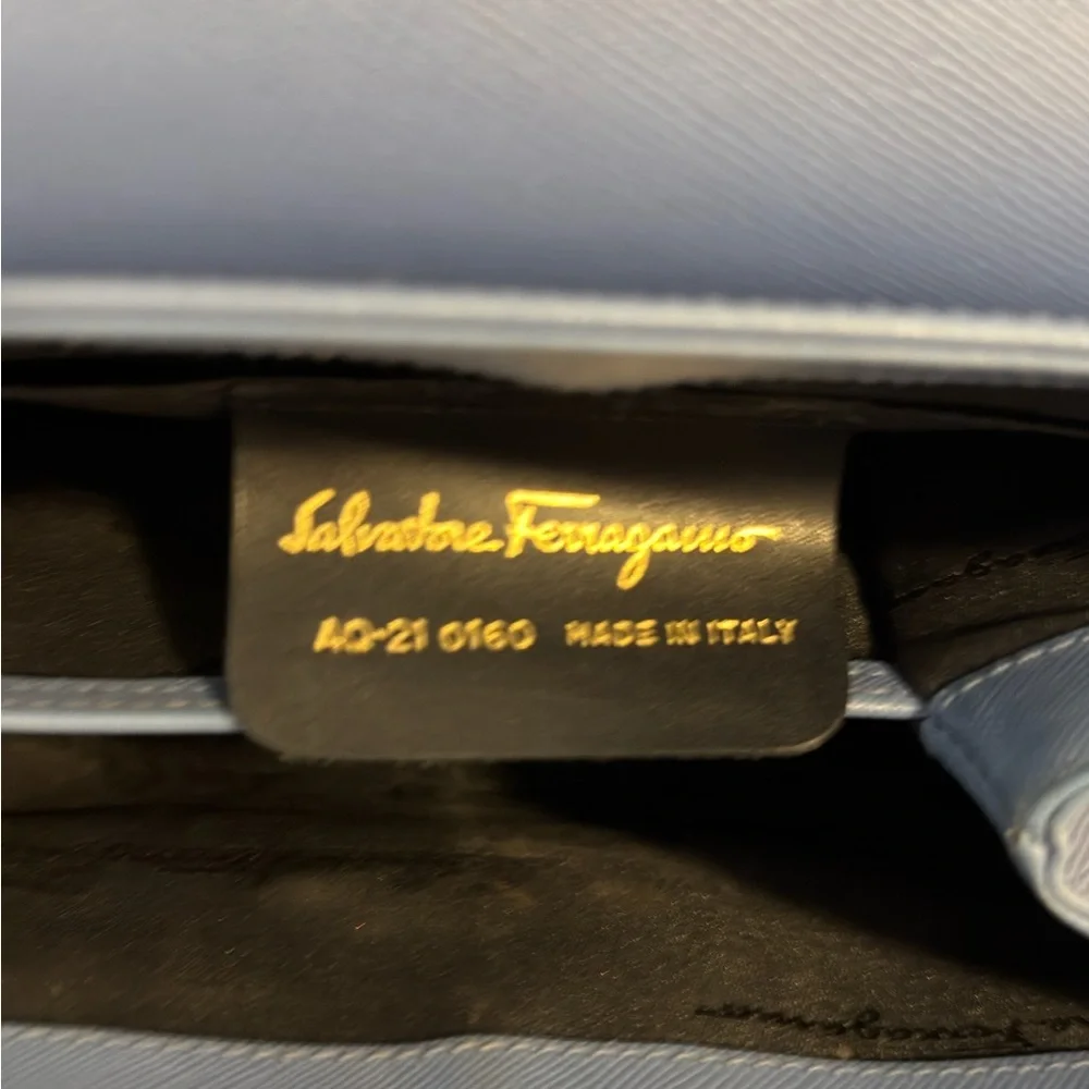Salvatore Ferragamo Gancini Top Handle Bag